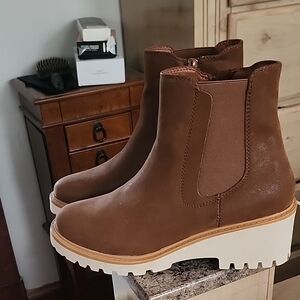 MIA Tan Ankle Booties